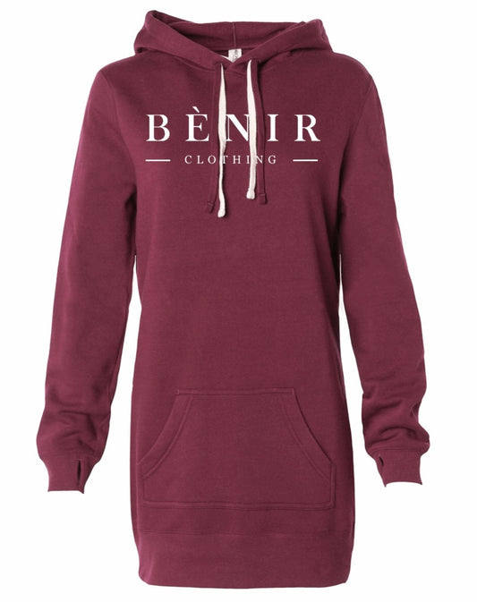 Womenâs Hooded Pull Over Dress